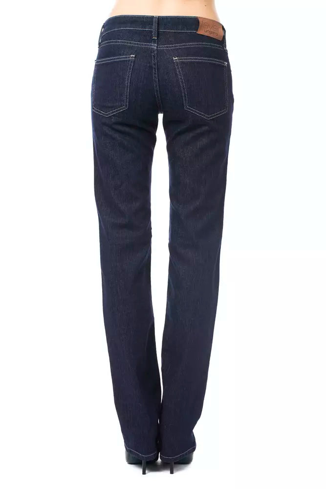 Ungaro Fever Blue Cotton Women Jeans