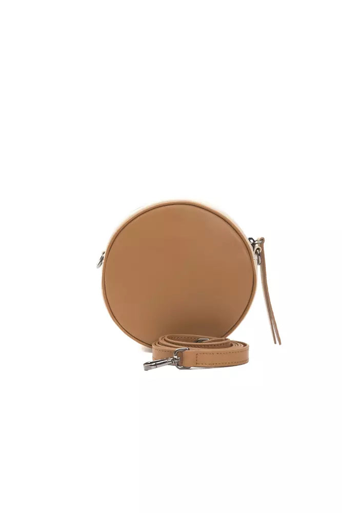 Pompei Donatella Brown Leather Women Crossbody - KALAJ