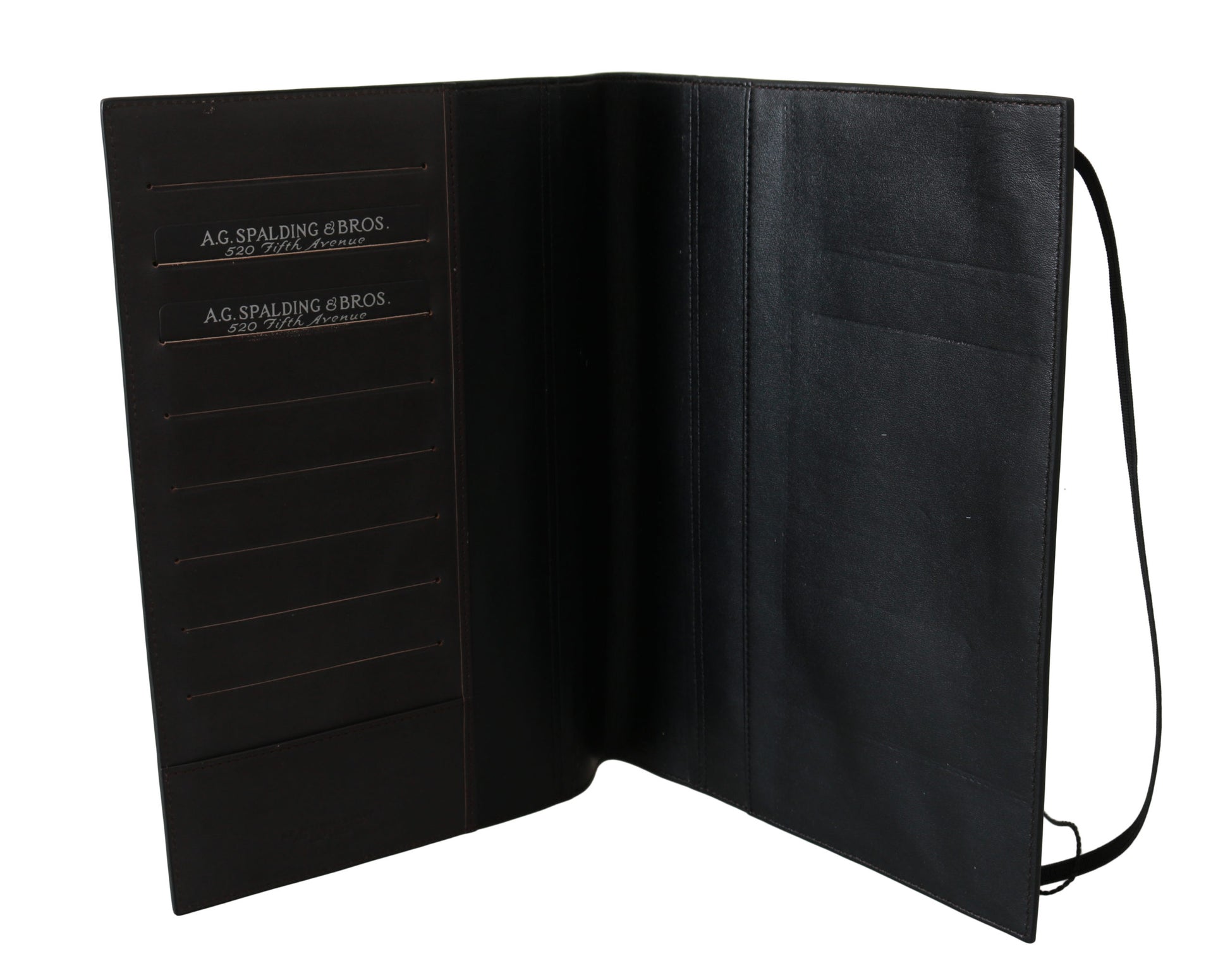 A.G. Spalding & Bros Elegant Leather Passport Wallet - Sleek Travel Essential - KALAJ