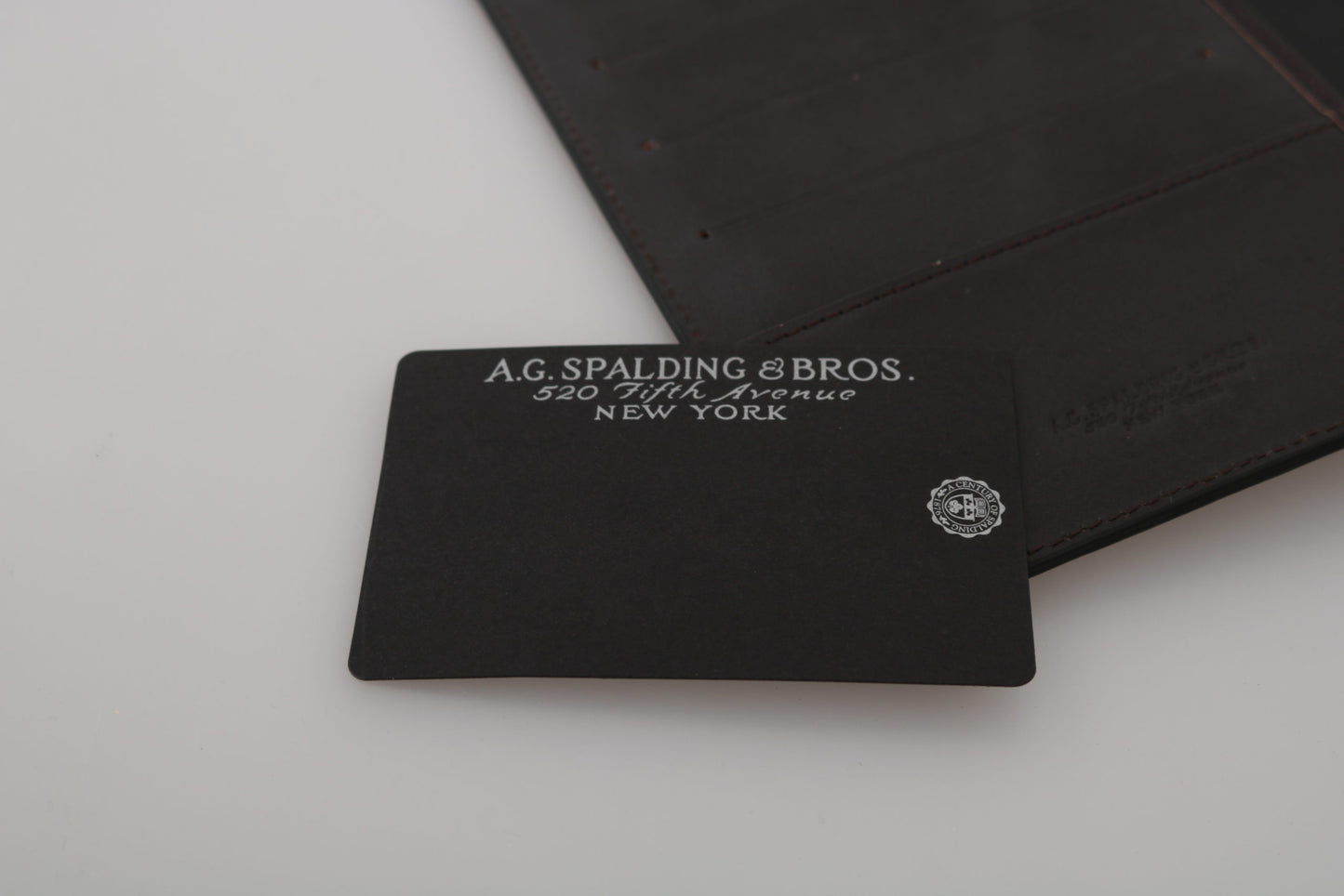 A.G. Spalding & Bros Elegant Leather Passport Wallet - Sleek Travel Essential - KALAJ