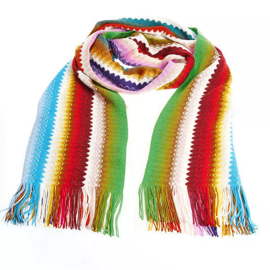 Missoni Multicolor Wool Women Scarf - KALAJ