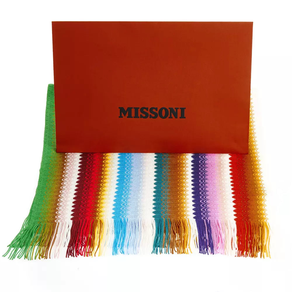 Missoni Multicolor Wool Women Scarf - KALAJ