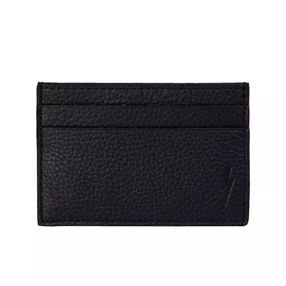 Neil Barrett Black Leather Men Wallet - KALAJ