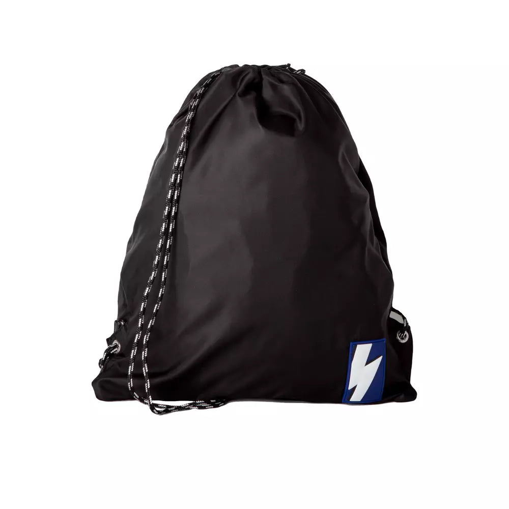 Neil Barrett Black Nylon Men Backpack - KALAJ