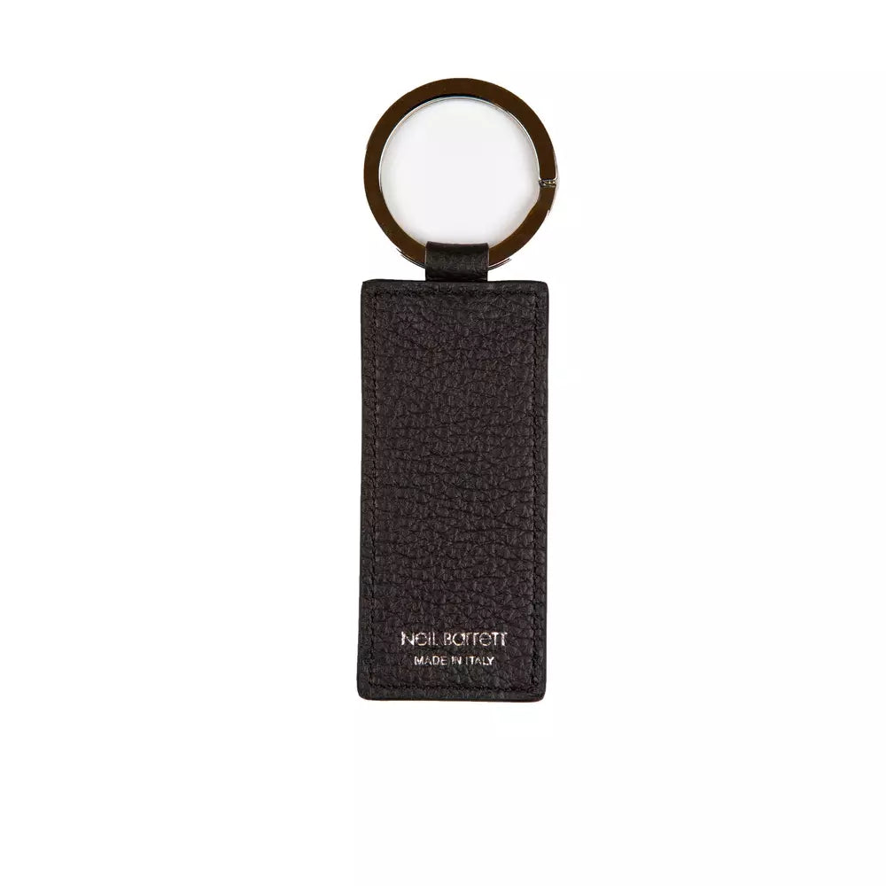 Neil Barrett "Black Leather Men Keychain" - KALAJ