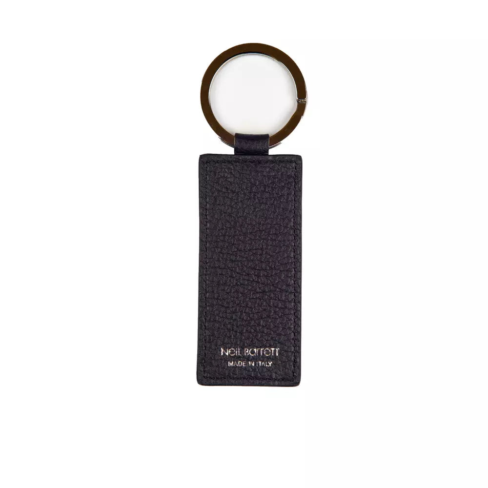 Neil Barrett Blue Leather Men Keychain - KALAJ