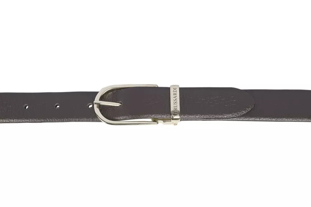 Trussardi Brown Leather Women Belt - KALAJ