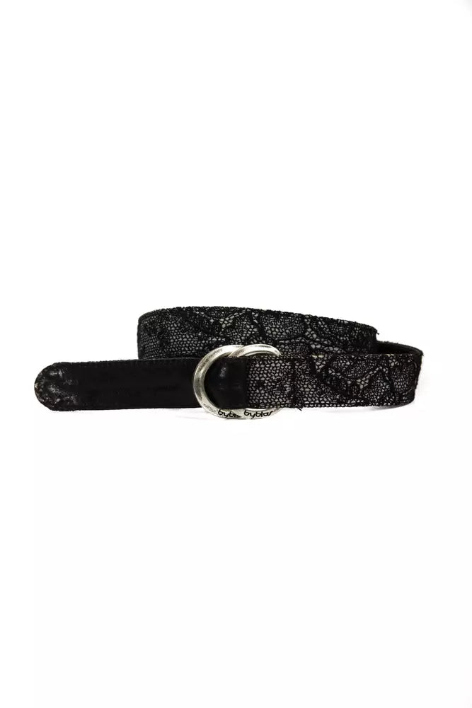 BYBLOS Black Wool Women Belt - KALAJ