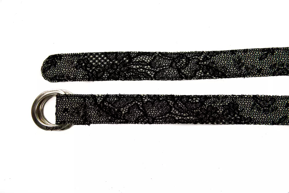 BYBLOS Black Wool Women Belt - KALAJ