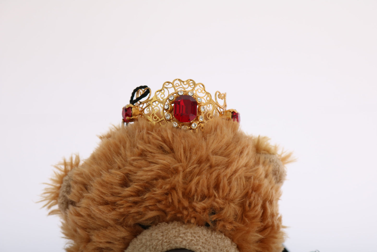 Dolce & Gabbana Teddy Bear Crystal Crown Hair Band - KALAJ