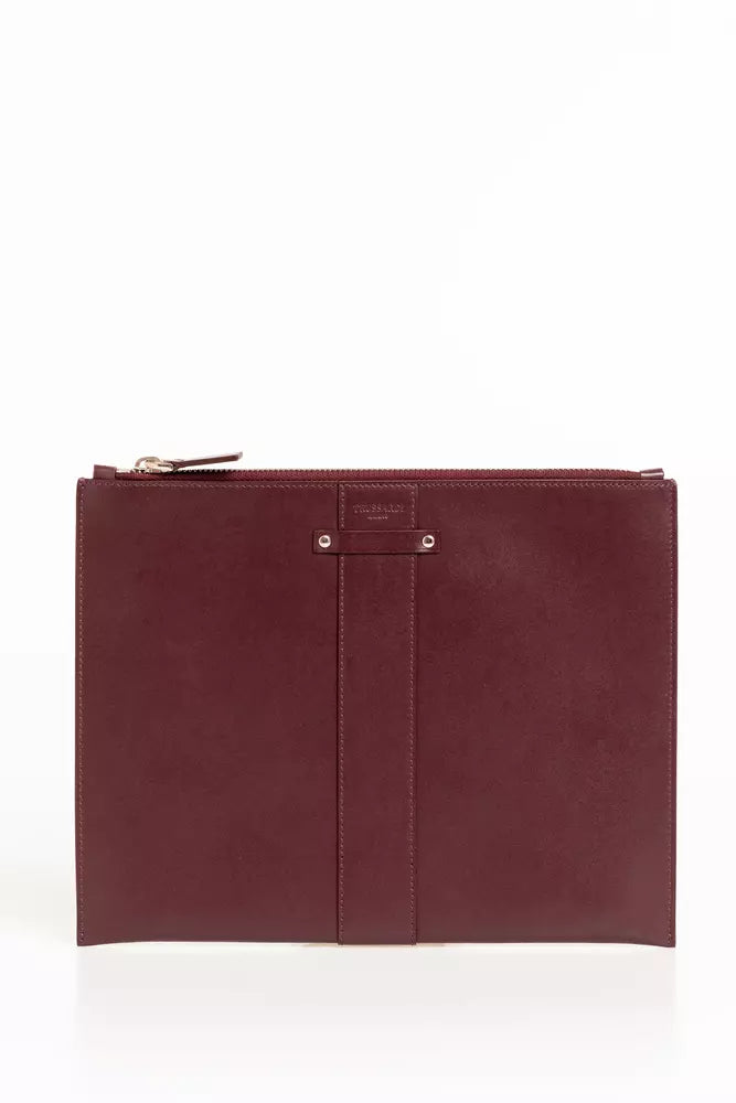 Trussardi Brown Leather Men Wallet - KALAJ