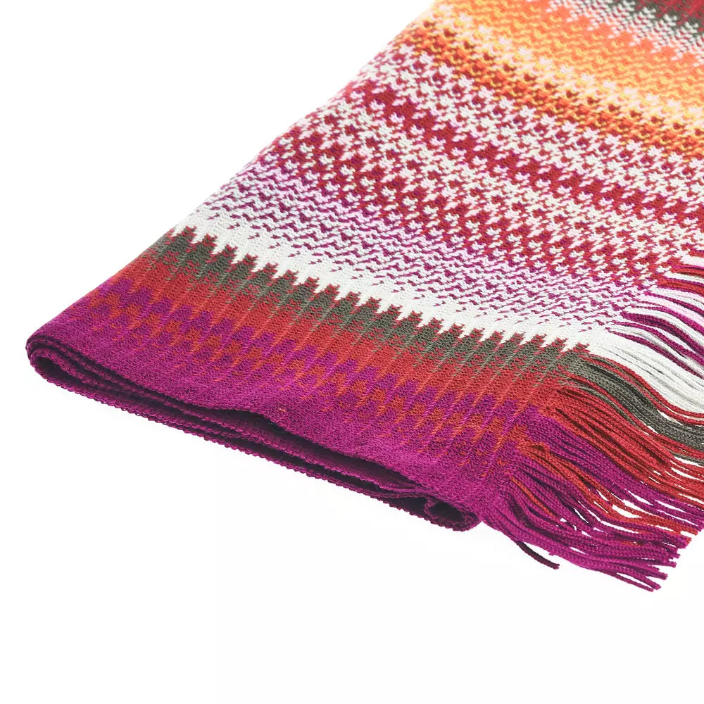 Missoni Multicolor Wool Men Scarf - KALAJ