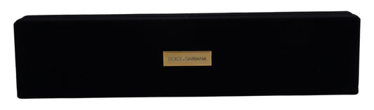 Dolce & Gabbana Elegant Velvet Jewelry Storage Box - KALAJ