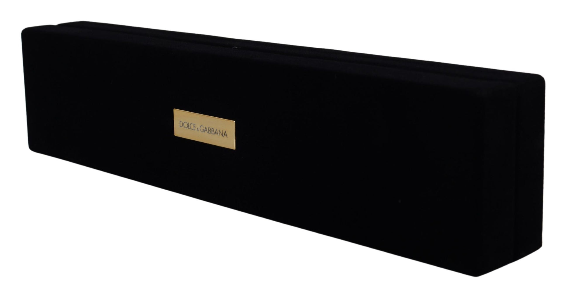 Dolce & Gabbana Elegant Velvet Jewelry Storage Box - KALAJ