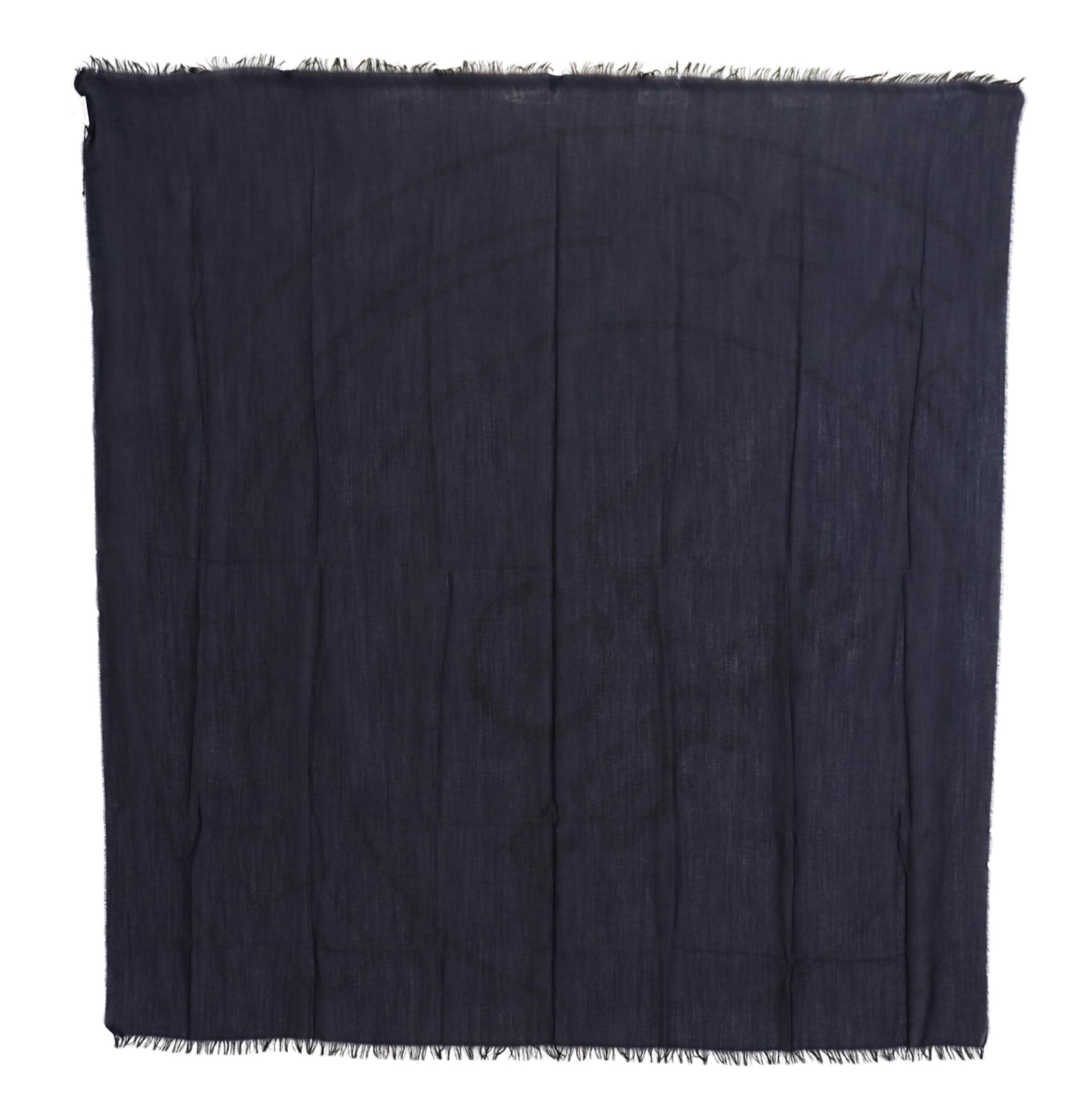 GF Ferre Elegant Fringed Wool Blend Scarf - KALAJ