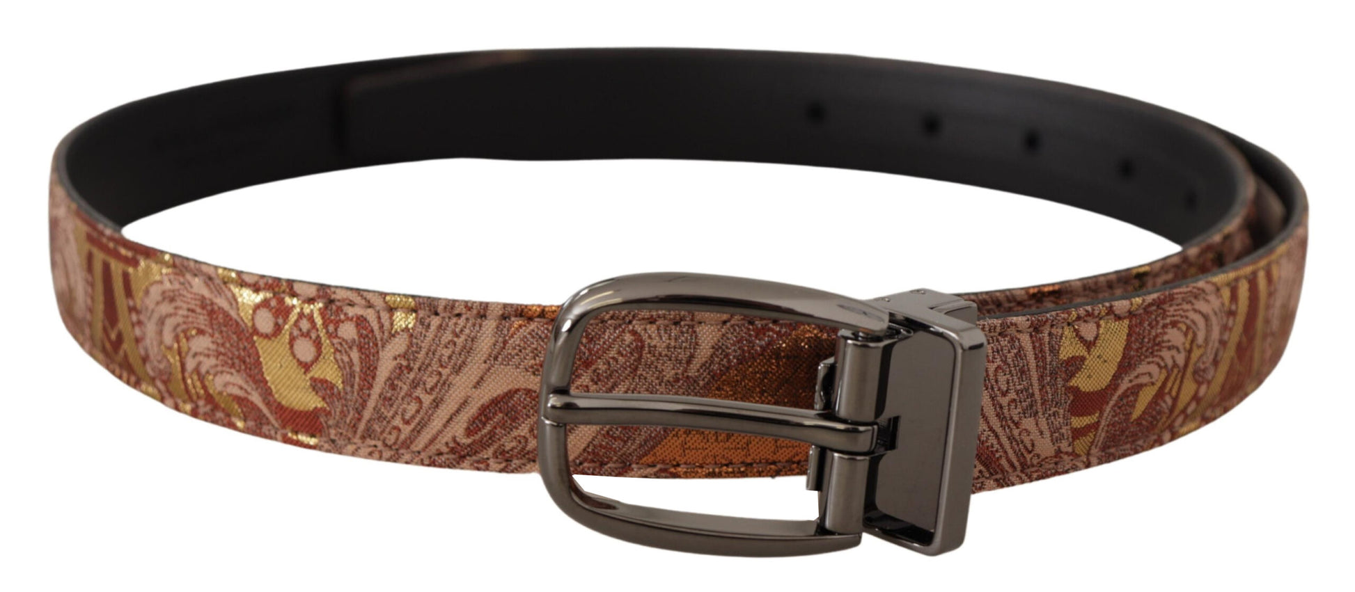 Dolce & Gabbana Multicolor Leather Signature Belt - KALAJ