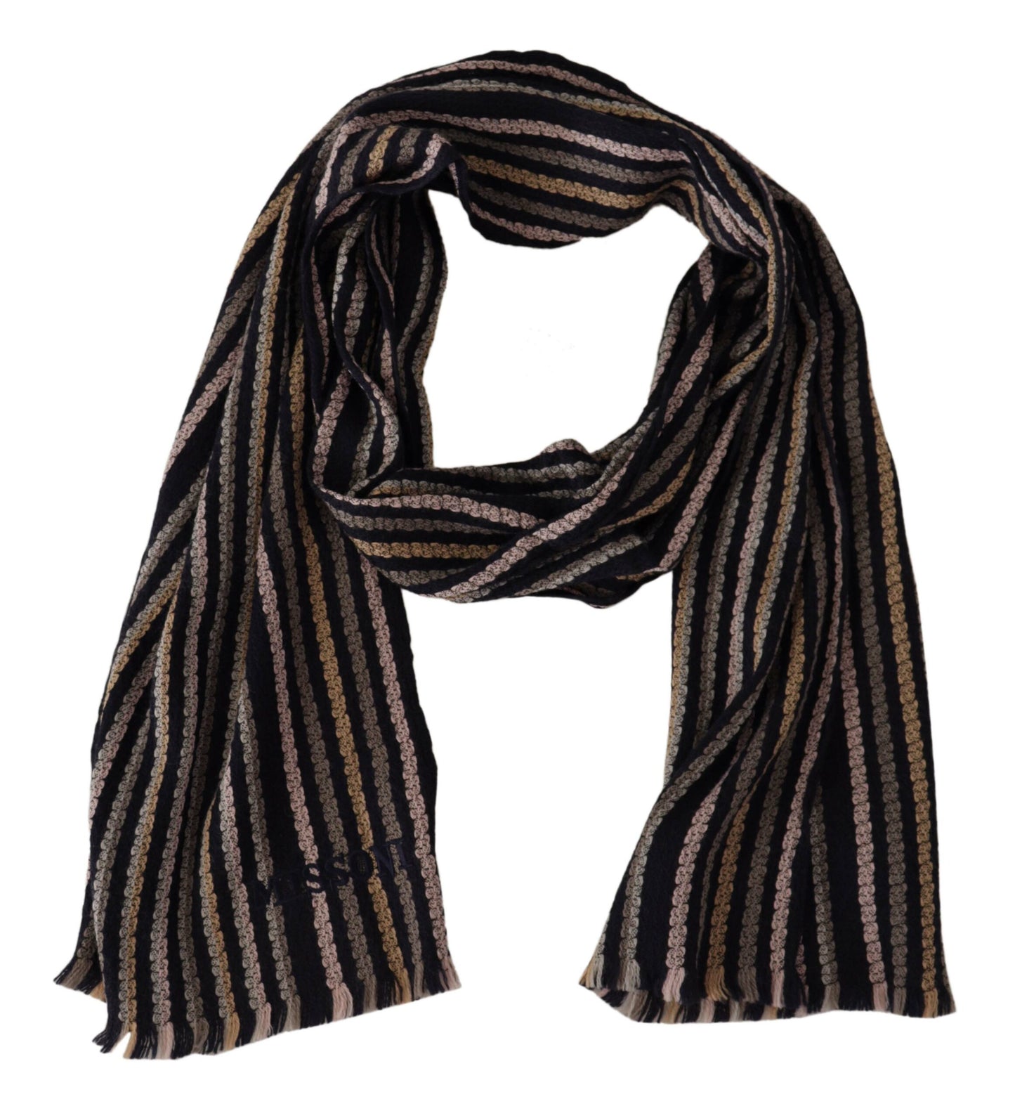 Missoni Authentic Multicolor Wool Mens Scarf - KALAJ