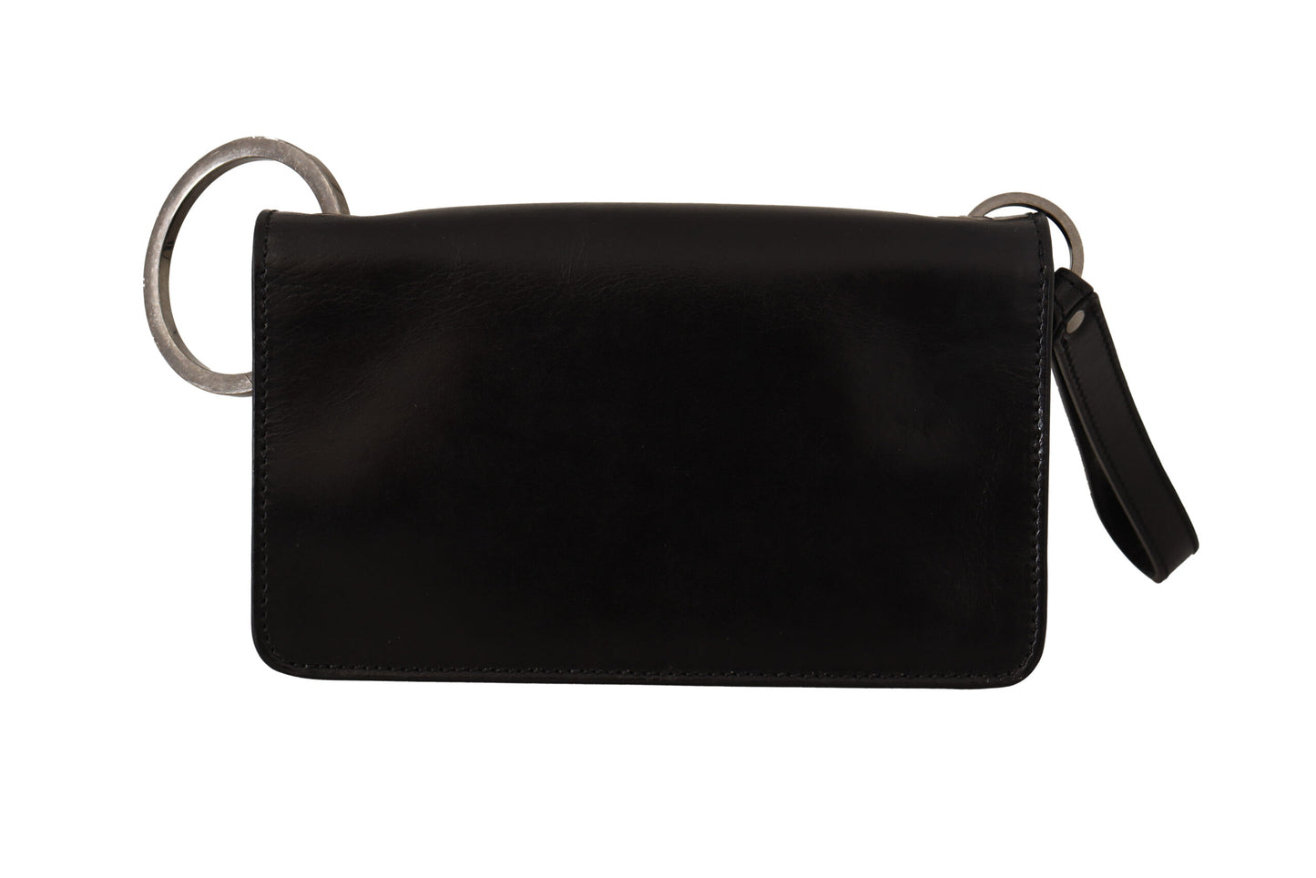 Dolce & Gabbana Elegant Mini Leather Wallet in Timeless Black - KALAJ