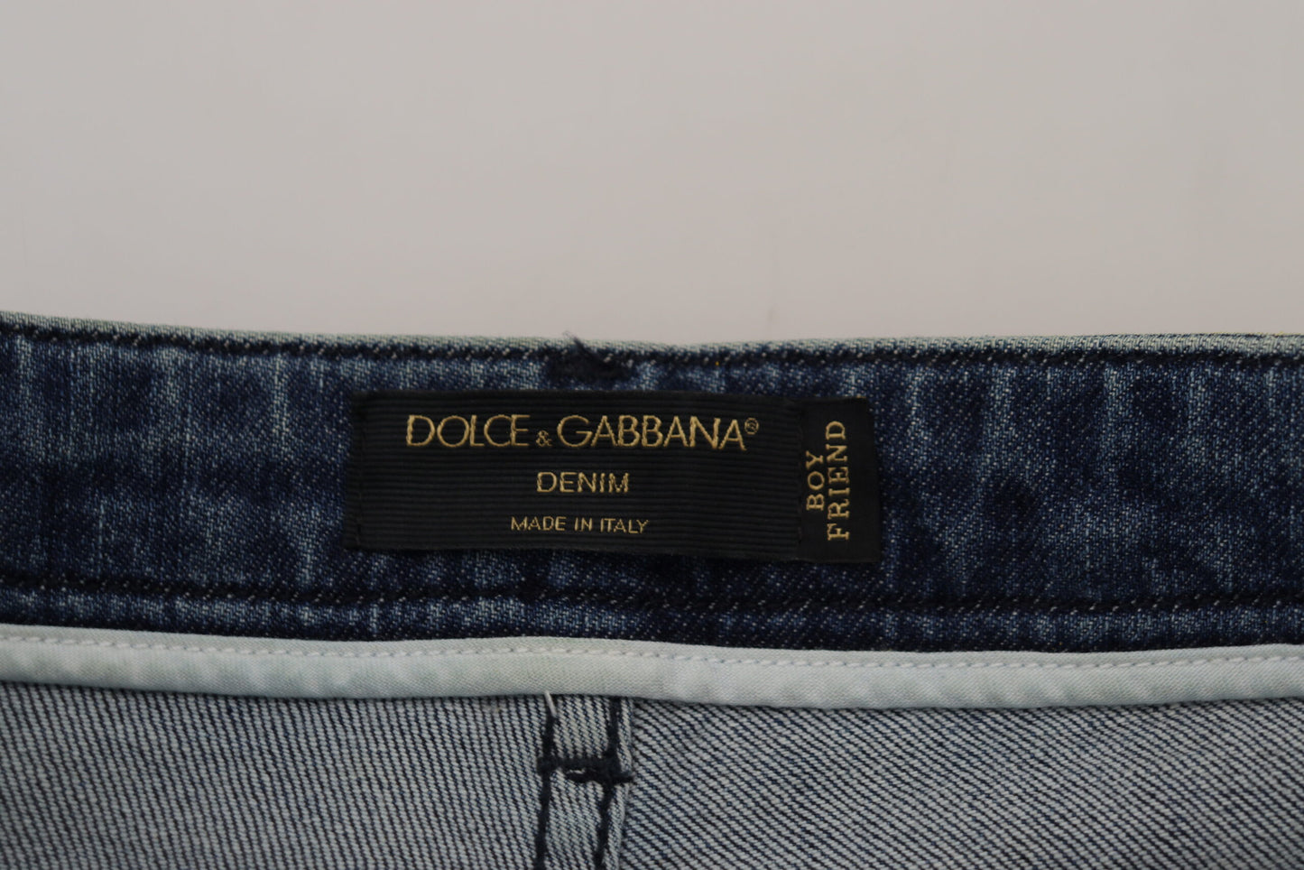 Dolce & Gabbana Chic High Waist Straight Jeans in Vibrant Yellow