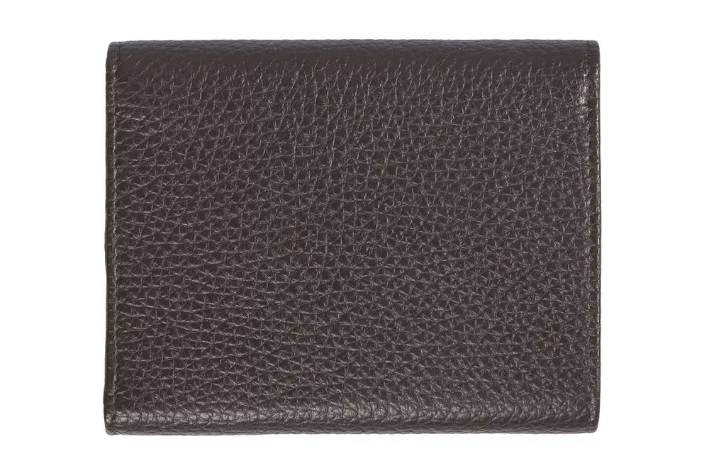 Trussardi Brown Leather Women Wallet - KALAJ