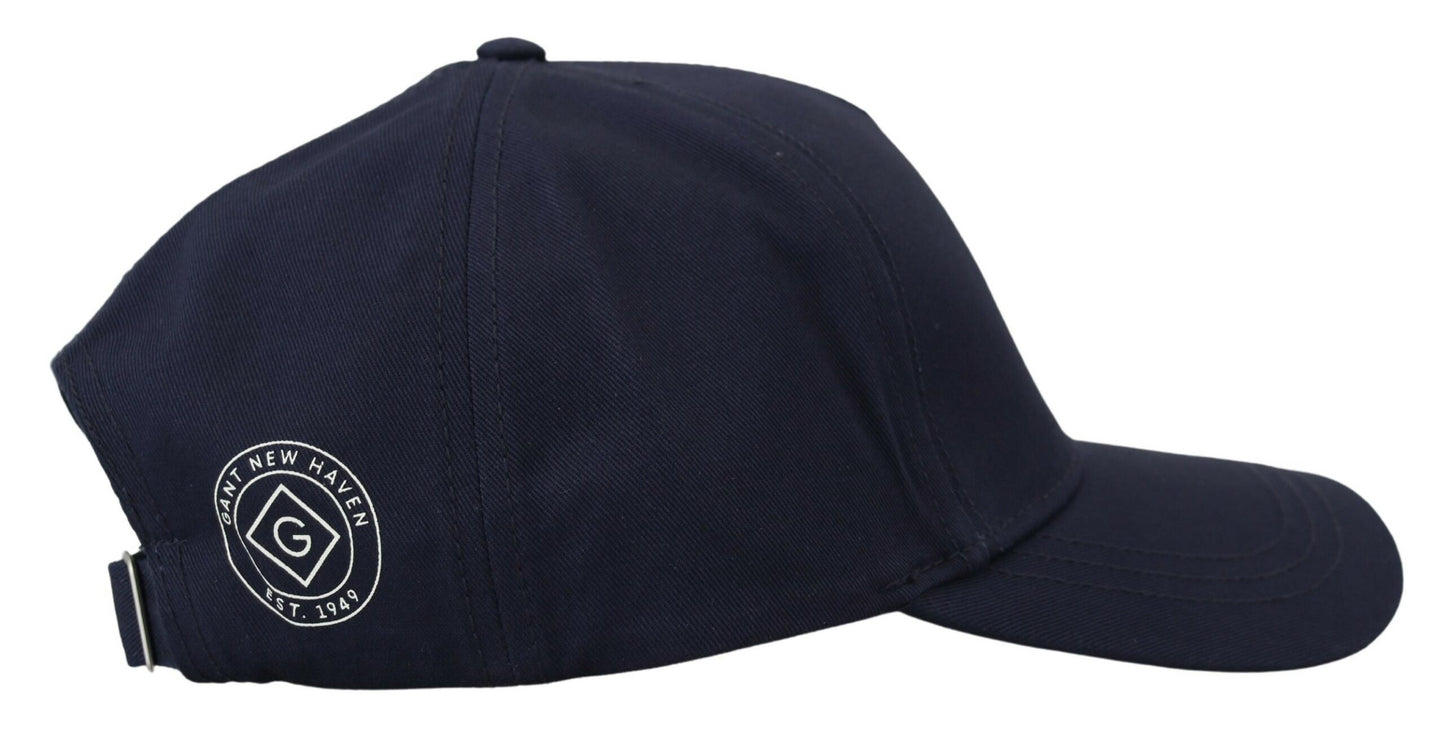 Gant Elegant Blue Cotton Baseball Hat - KALAJ