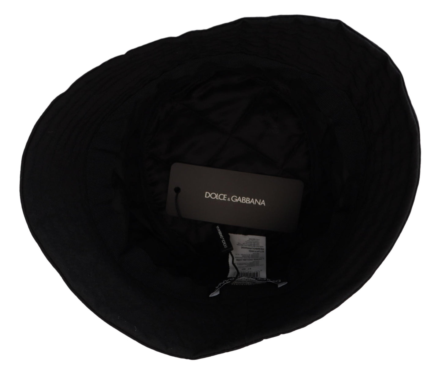 Dolce & Gabbana Elegant Black Bucket Cap - KALAJ