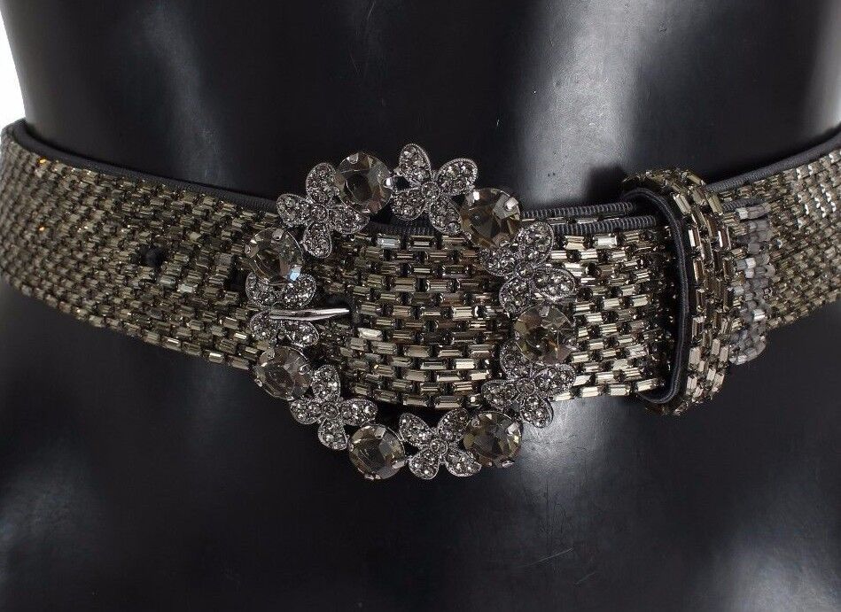 Dolce & Gabbana Swarovski Crystal Sequined Waist Belt - KALAJ