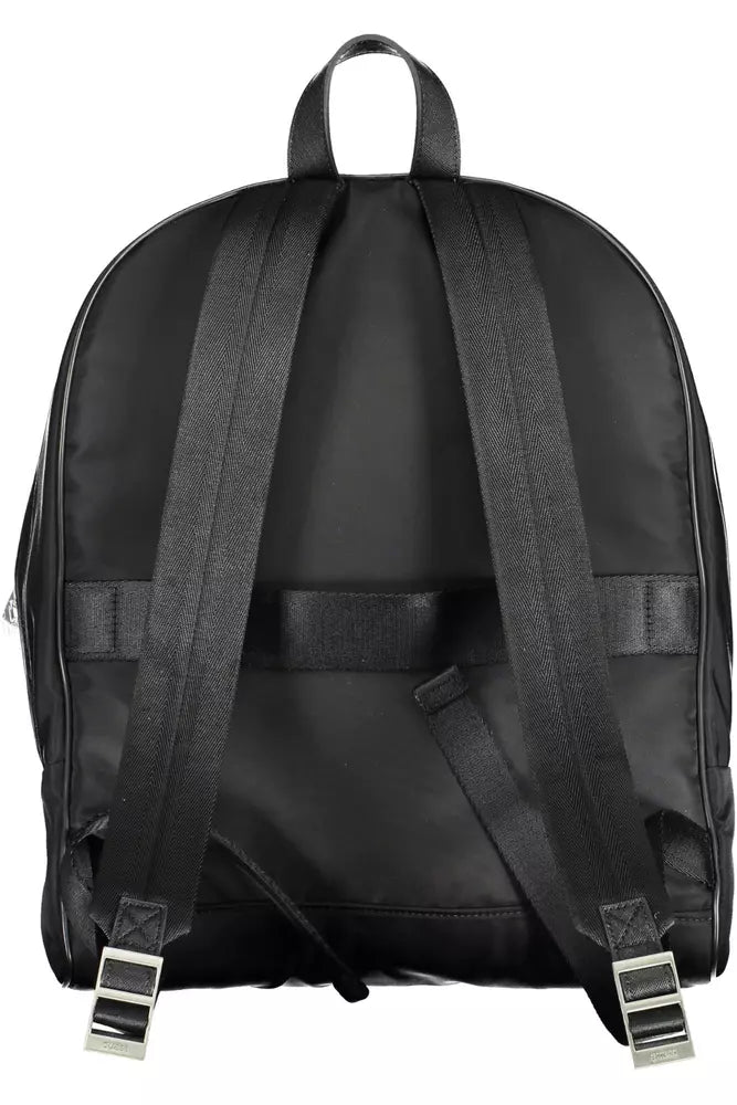 Guess Jeans Black Polyamide Men Backpack - KALAJ