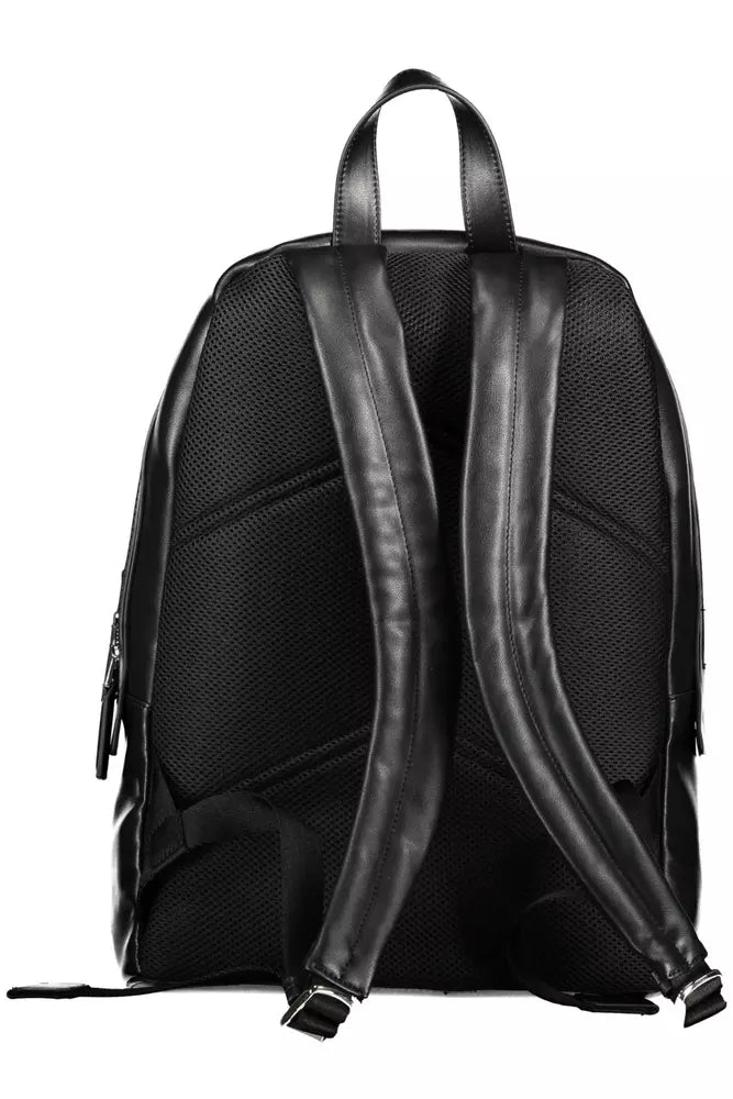 Calvin Klein Black Polyester Men Backpack - KALAJ