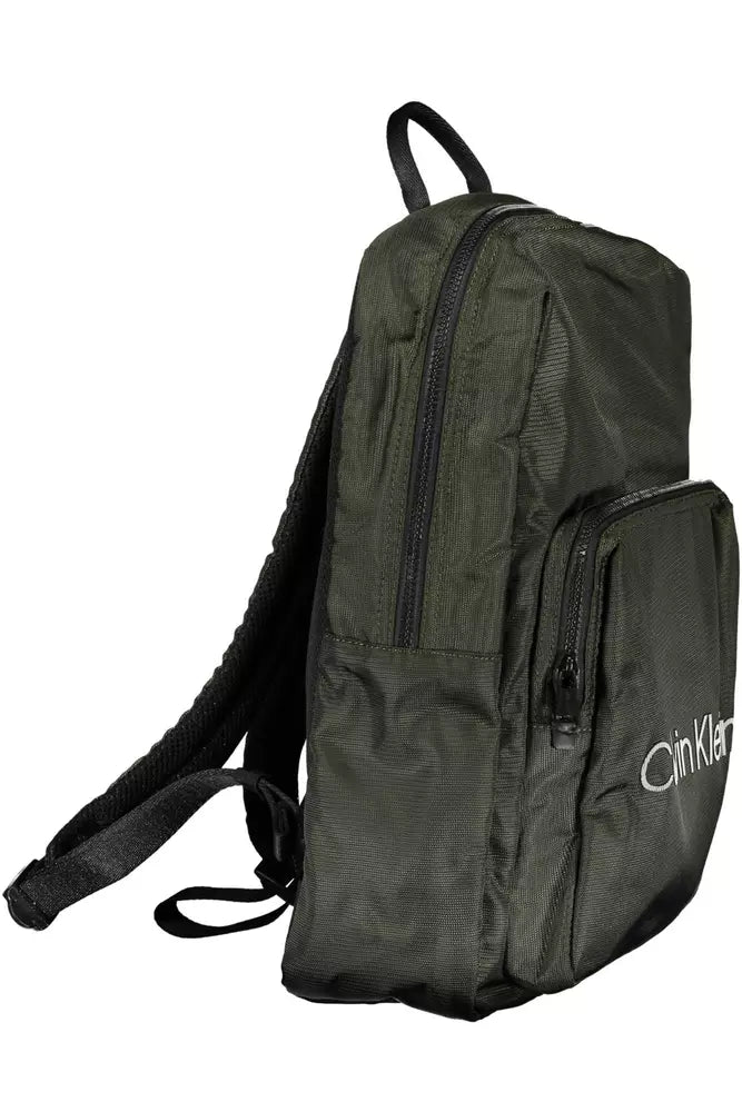 Calvin Klein Green Polyester Men Backpack - KALAJ