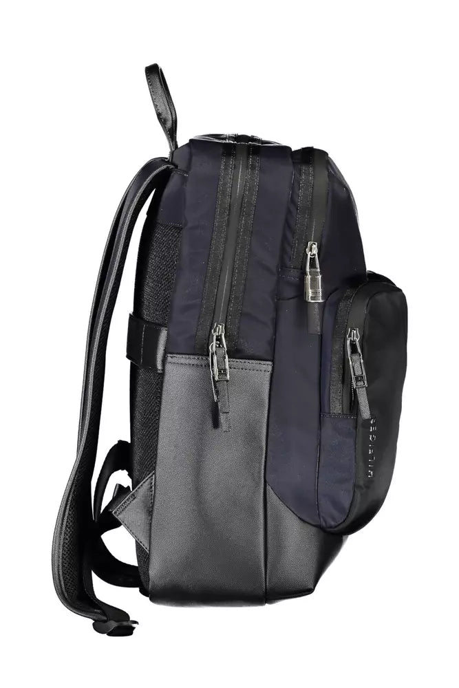 Tommy Hilfiger Blue Polyethylene Men Backpack - KALAJ