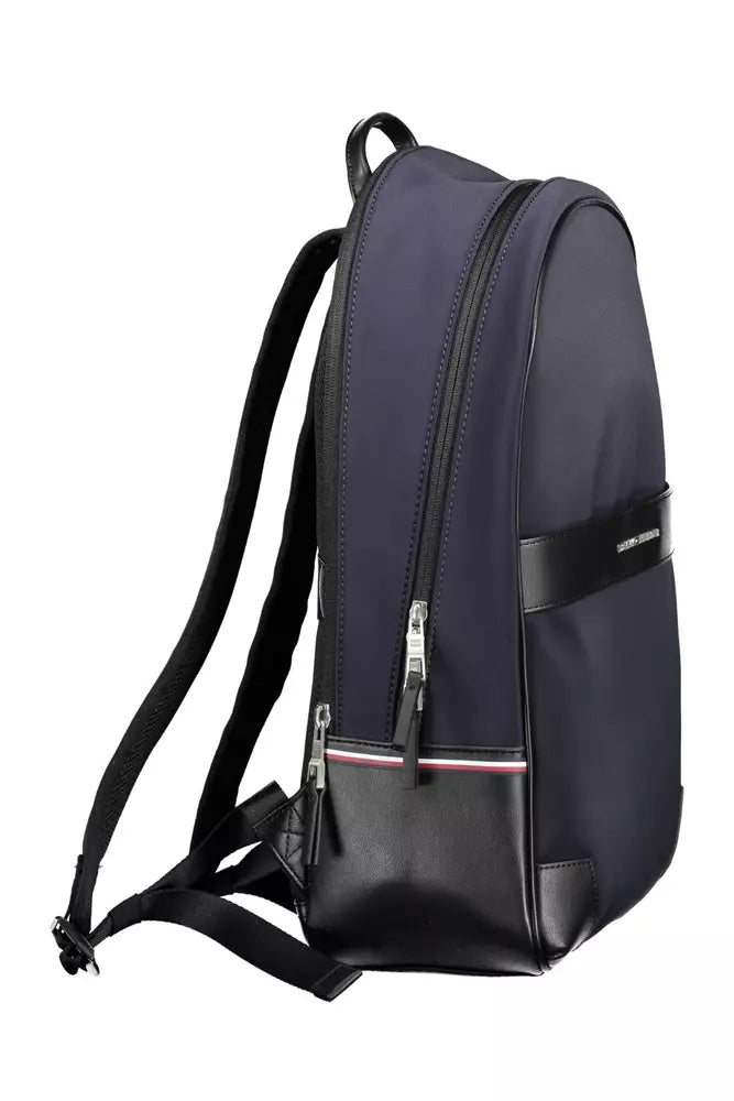 Tommy Hilfiger Blue Polyethylene Men Backpack - KALAJ