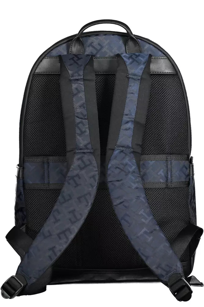 Tommy Hilfiger Blue Polyester Men Backpack - KALAJ