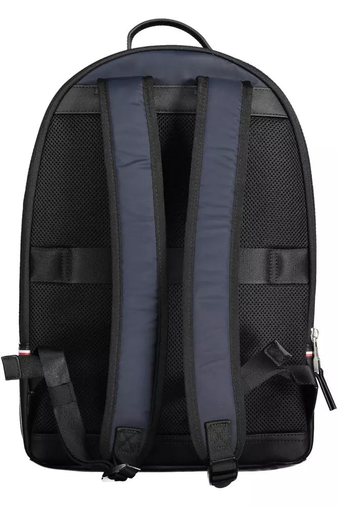 Tommy Hilfiger Blue Polyester Men Backpack - KALAJ