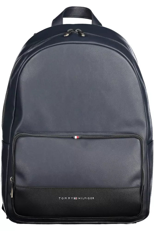 Tommy Hilfiger Blue Polyethylene Men Backpack - KALAJ