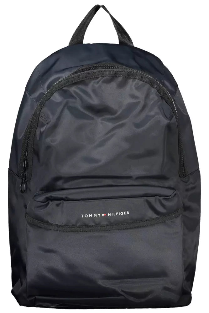 Tommy Hilfiger Blue Polyester Men Backpack - KALAJ