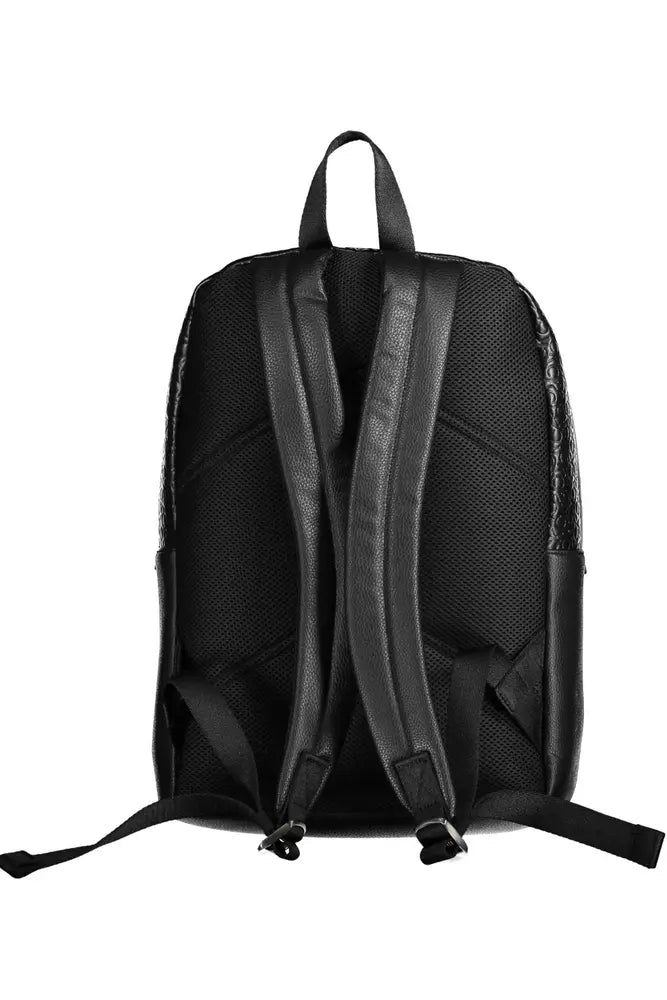 Calvin Klein Black Polyester Men Backpack - KALAJ