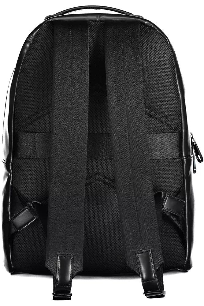 Calvin Klein Black Polyester Men Backpack - KALAJ