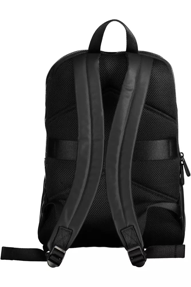 Calvin Klein Black Polyester Men Backpack - KALAJ