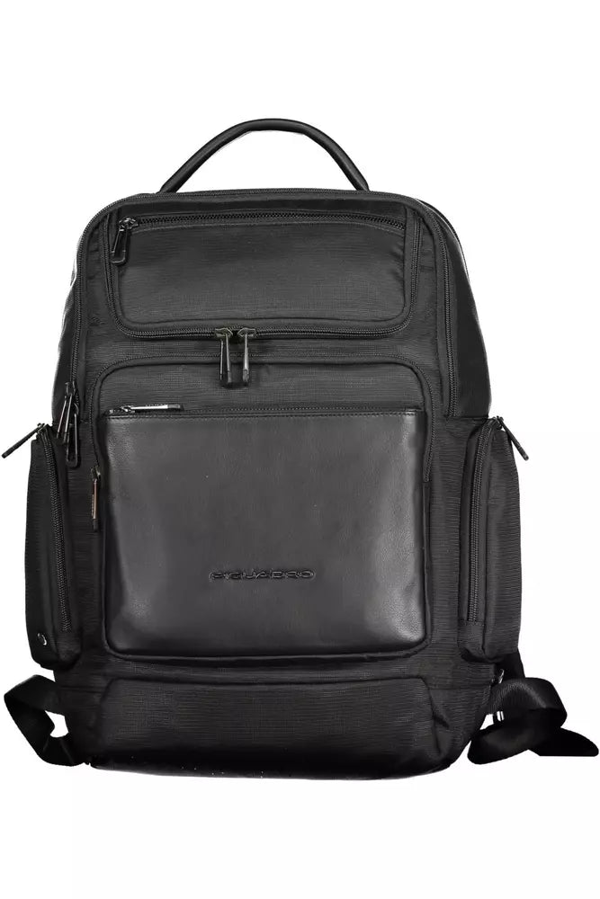 Piquadro Black RPET Men Backpack - KALAJ