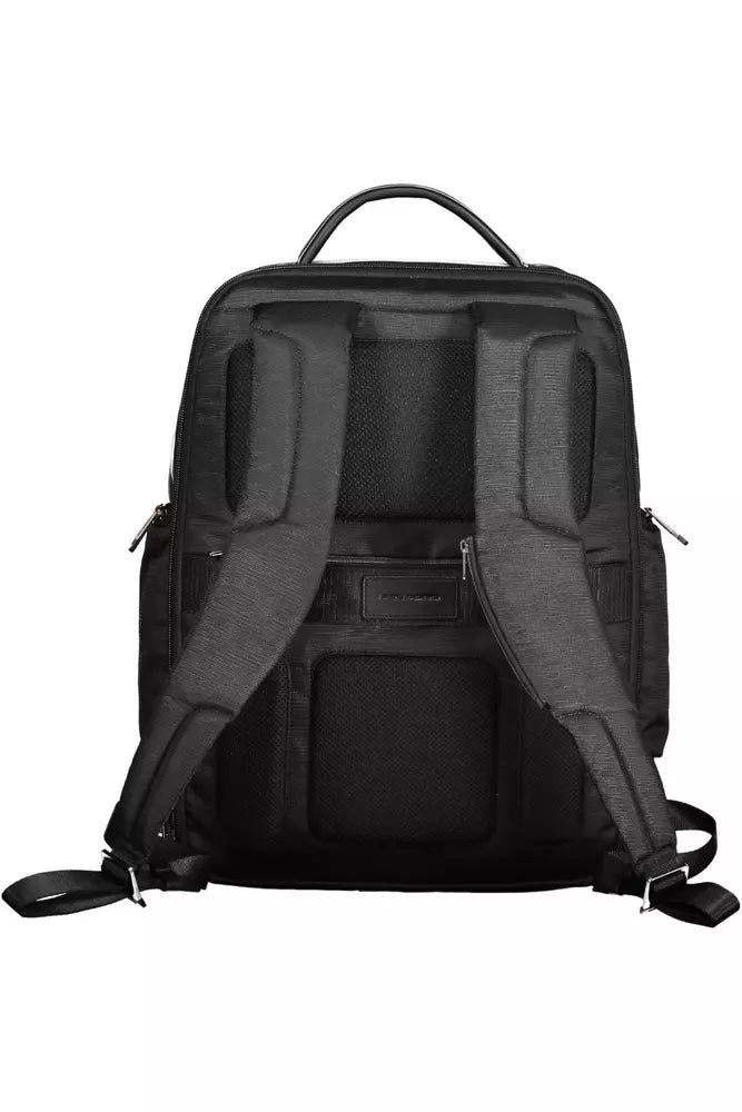 Piquadro Black RPET Men Backpack - KALAJ