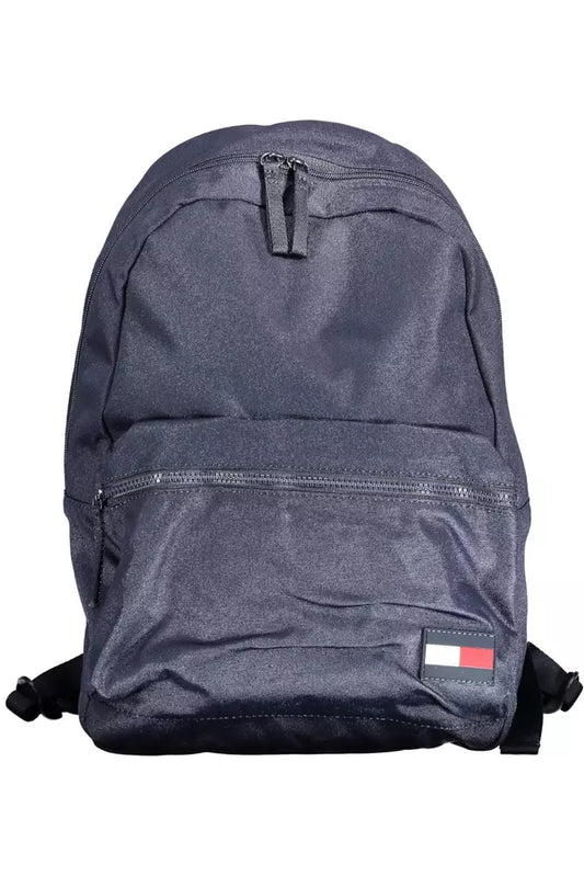 Tommy Hilfiger Blue Polyester Men Backpack - KALAJ