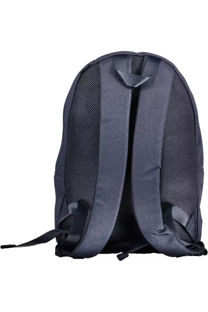 Tommy Hilfiger Blue Polyester Men Backpack - KALAJ