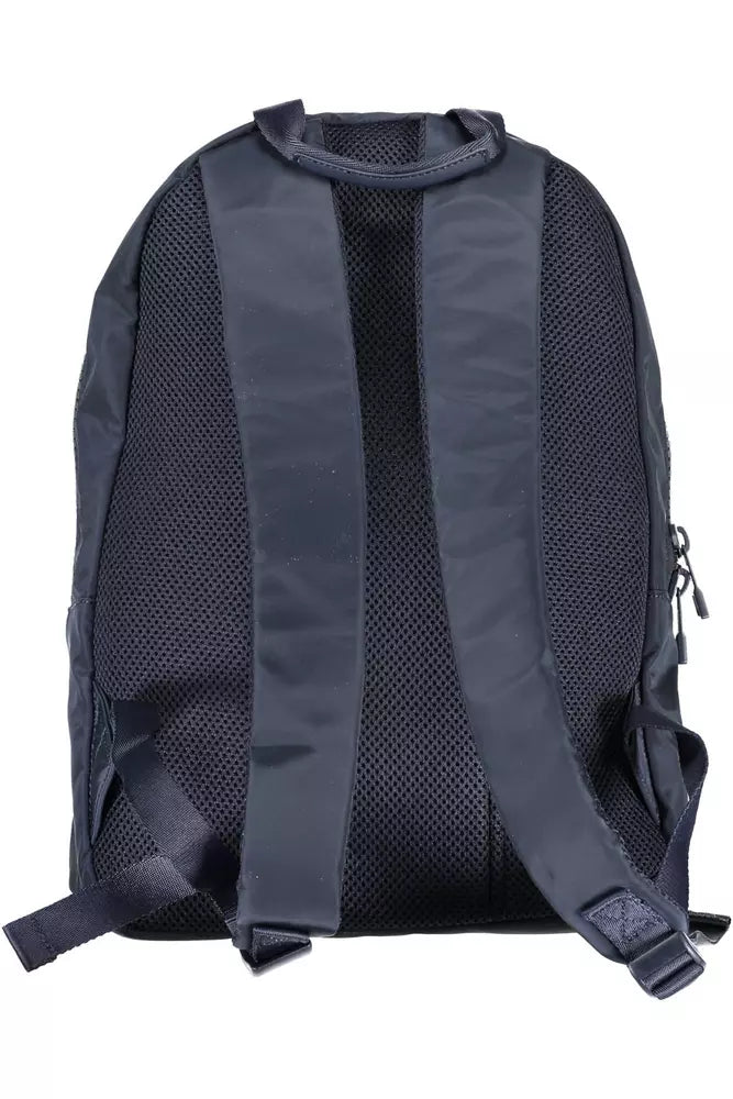 Tommy Hilfiger Blue Polyester Men Backpack - KALAJ