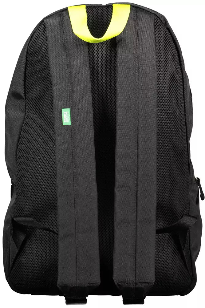 Tommy Hilfiger Black Polyester Men Backpack - KALAJ