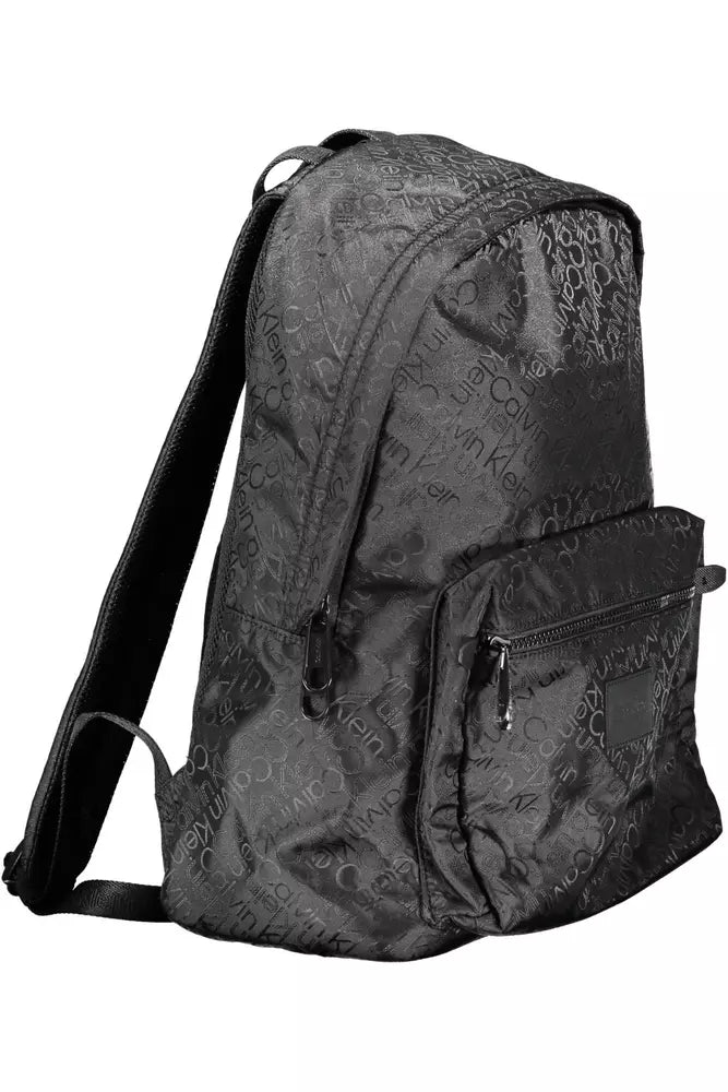 Calvin Klein Black Polyester Men Backpack - KALAJ