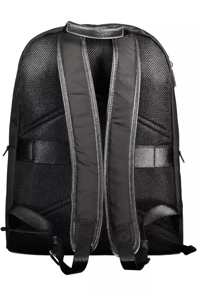 Calvin Klein Black Polyester Men Backpack - KALAJ