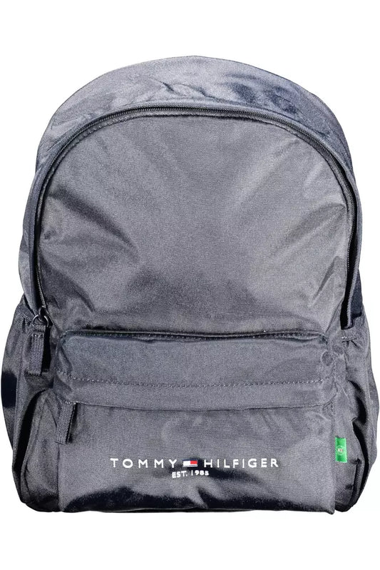 Tommy Hilfiger Blue Polyester Men Backpack - KALAJ