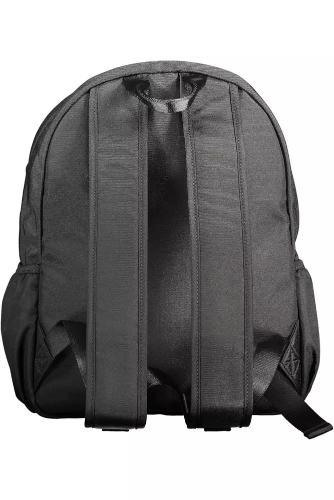 Tommy Hilfiger Black Polyester Men Backpack - KALAJ