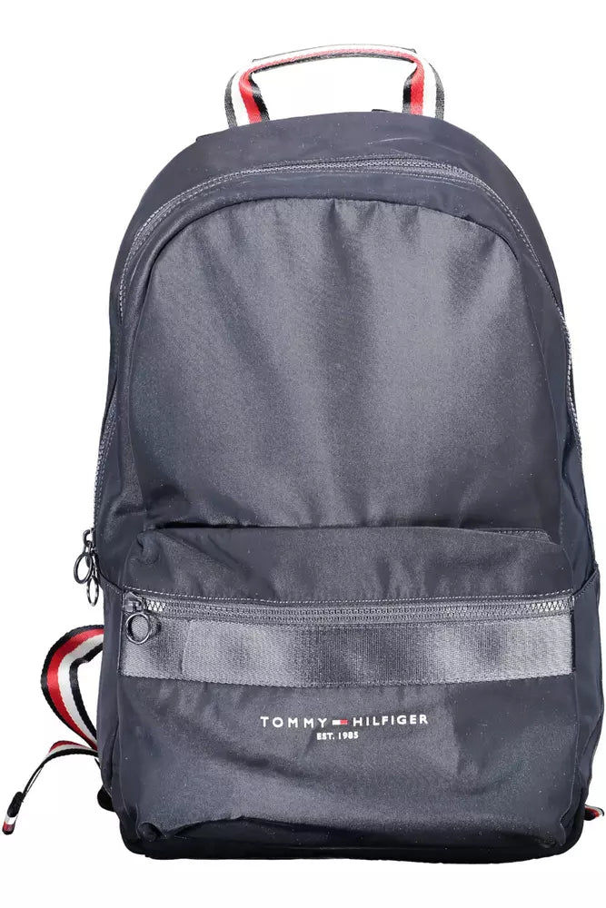 Tommy Hilfiger Blue Polyester Men Backpack - KALAJ